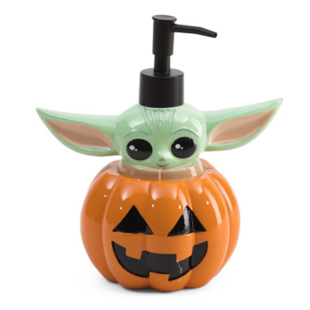 Halloween soap baby yoda